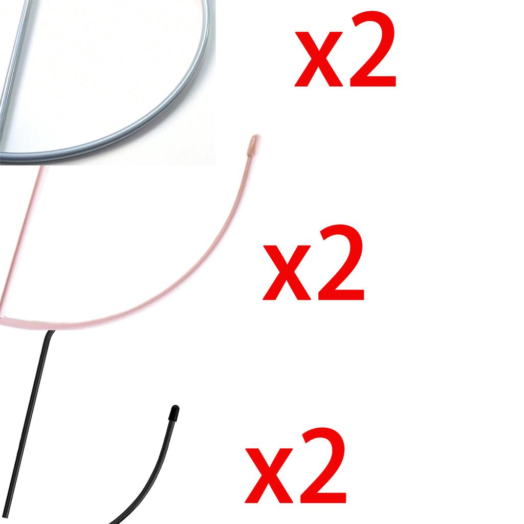 1pc Belt Storage Rack U Shape Multi-Purpose Belt Hanger Stainless Steel Solid Steel Metal Dipped Sorting Rack Tie Scarf Hanger