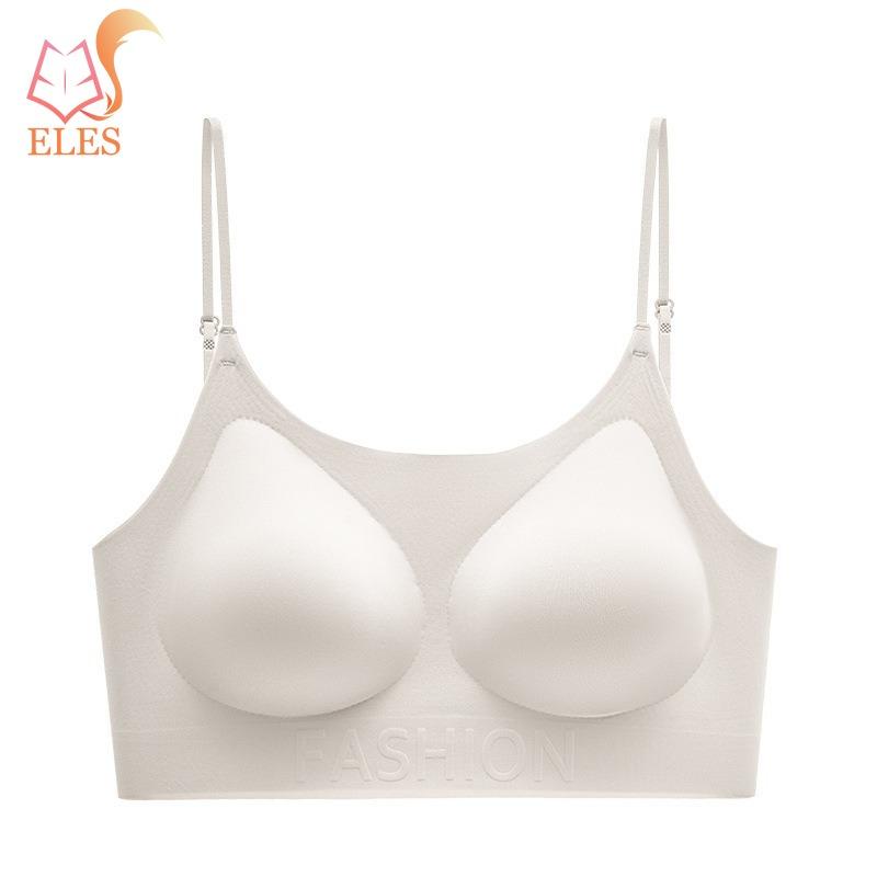 Summer Thin Seamless Underwear Bra Push Up Anti-sagging Invisible Bra