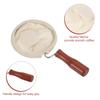 Uxcell Cloth Coffee Filter Coffee Sock Reusable Coffee Strainer with Wooden Beige 1-Piece Bag, Filter, Handle, Small,