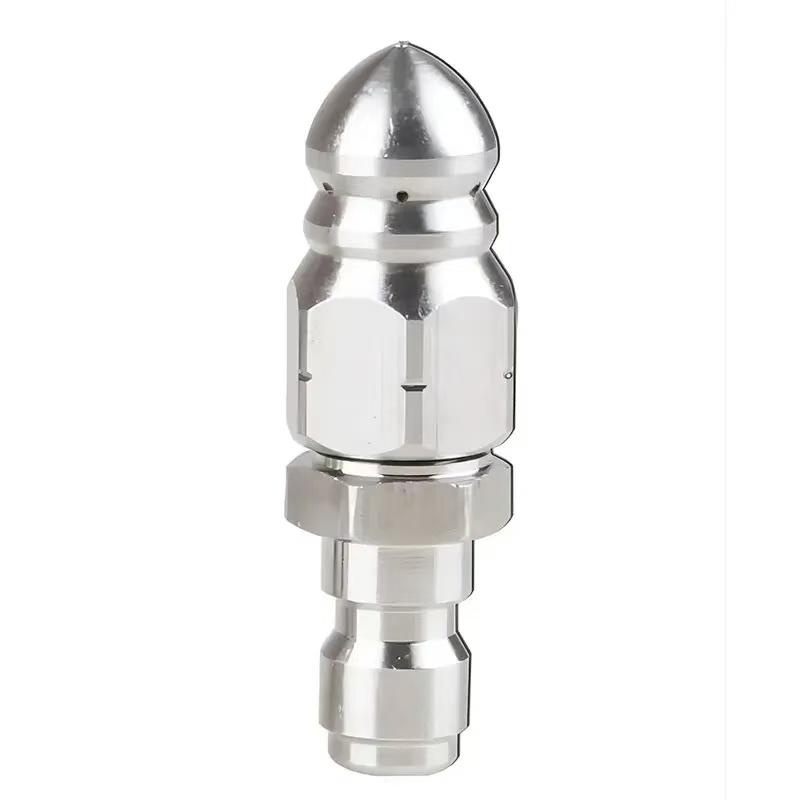 

G1/4 Quick Connection Nozzle Sewer Cleaning High Pressure Washer Nozzle Sewer and Sewage Hose Nozzle Washing Accessories