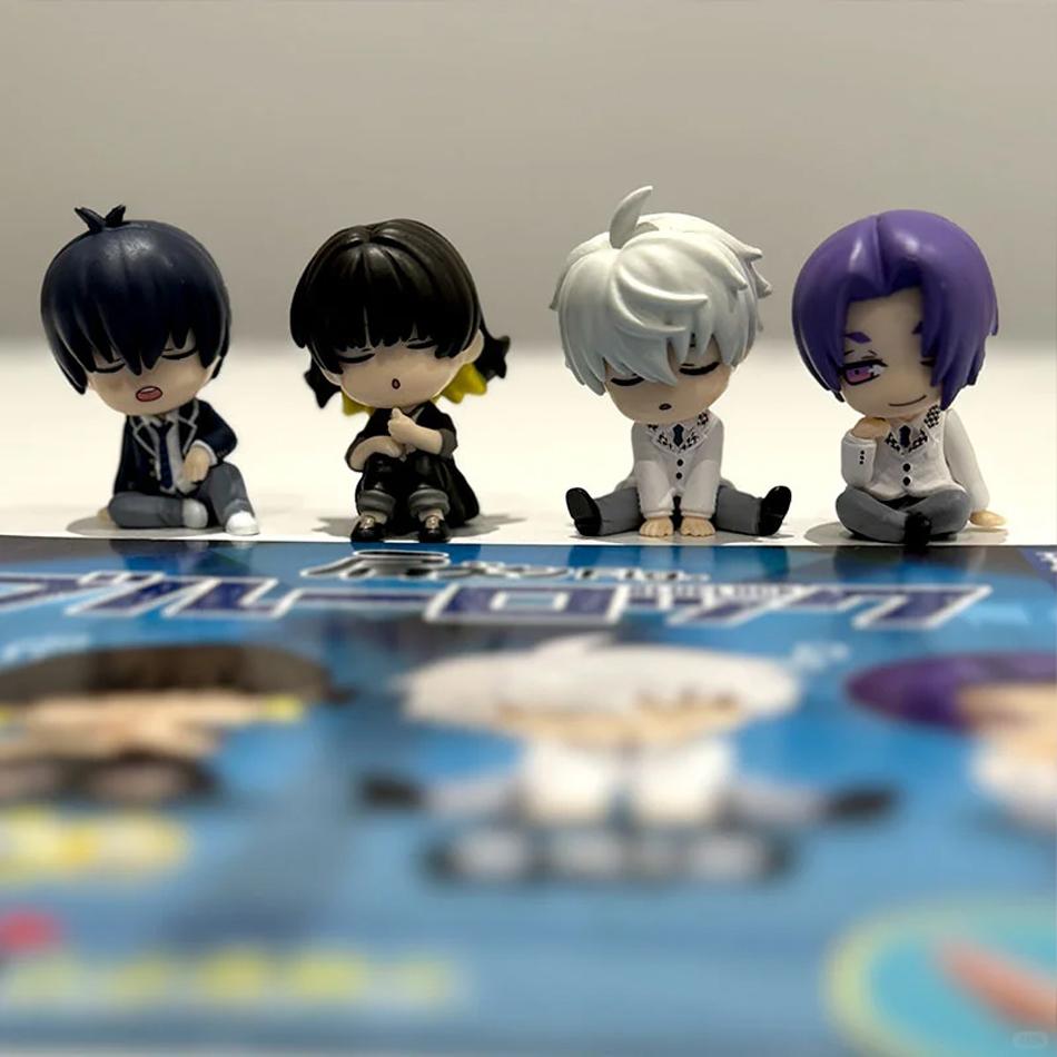 Blue Lock Figures Bachira Meguru Figure Nagi Seishiro Isagi Yoichi Mikage Reo Anime Figure Q Version Model Pvc Statue Doll Gifts