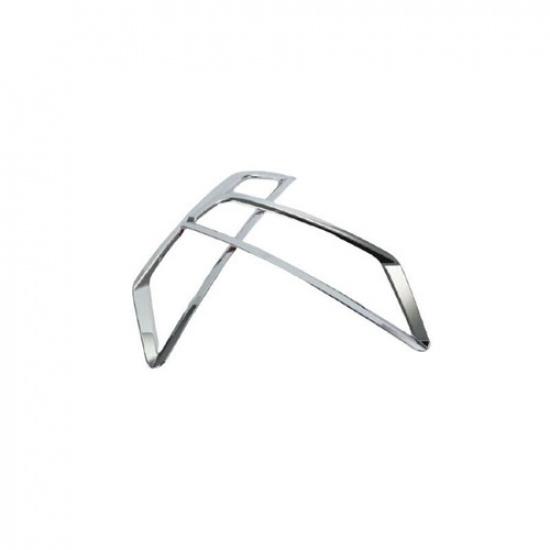 For Mazda CX-5 CX5 2017-21 ABS Chrome Rear Fog Light Lamp Frame Cover Trim 2PCS