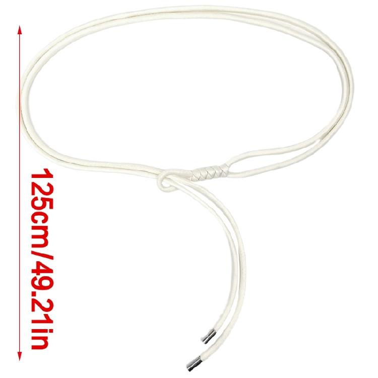 Creative Braided Waist Rope Waist Chain for Women Adjustable Braided Waist Belt Dinner Party Female Waist Body Jewelry