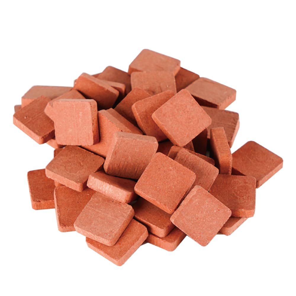 

Freell Miniature Bricks Diorama N Gauge Railway Model Bricks Miniature Parts Model DIY Scenery Building Gardening Square Bricks 100 135 (135 Pieces)