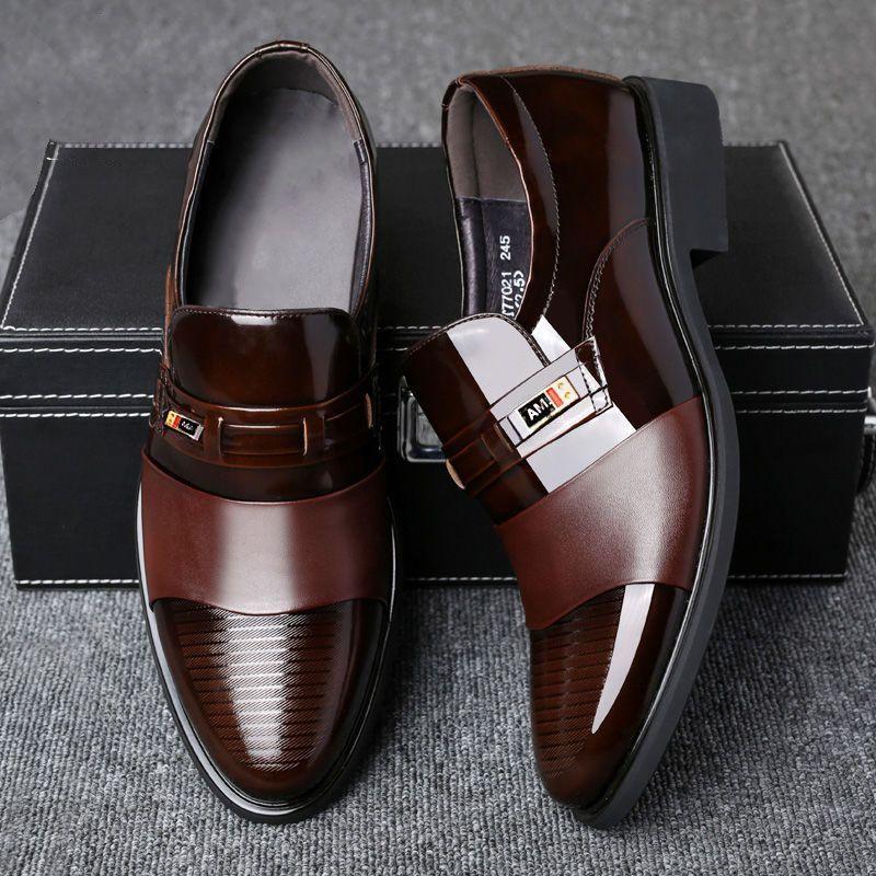 

Кожа Невидимый Внутренний Увеличивающий Рост Мужской Деловой Платье Остроносый Повседневный Перчатки Свадебная Обувь Кожаная Обувь Мужская 44