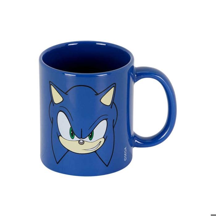 Tasse - Sonic Face - Bleu - Taille Unique