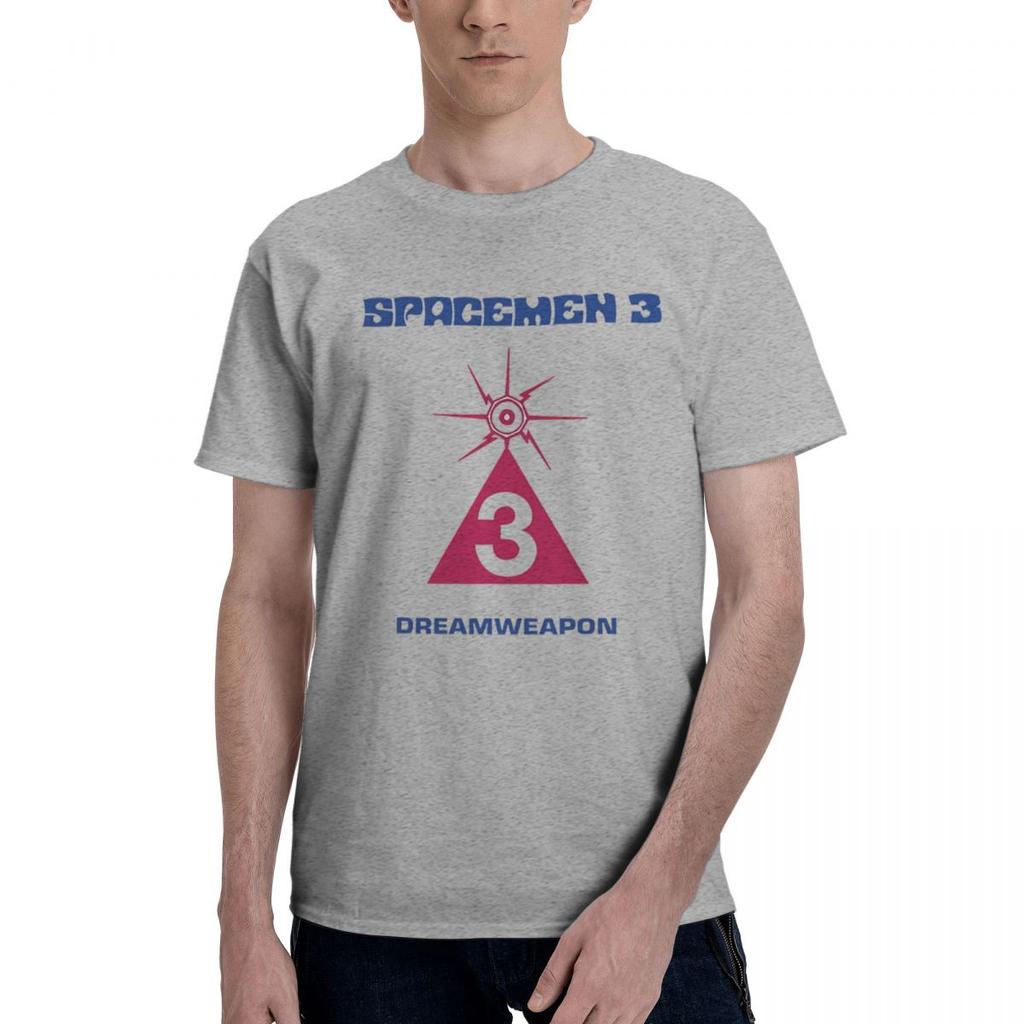 Spacemen 3 100% Cotone Casual Traspirante Comodo T-shirt Divertente T-shirt da Uomo Top da Uomo