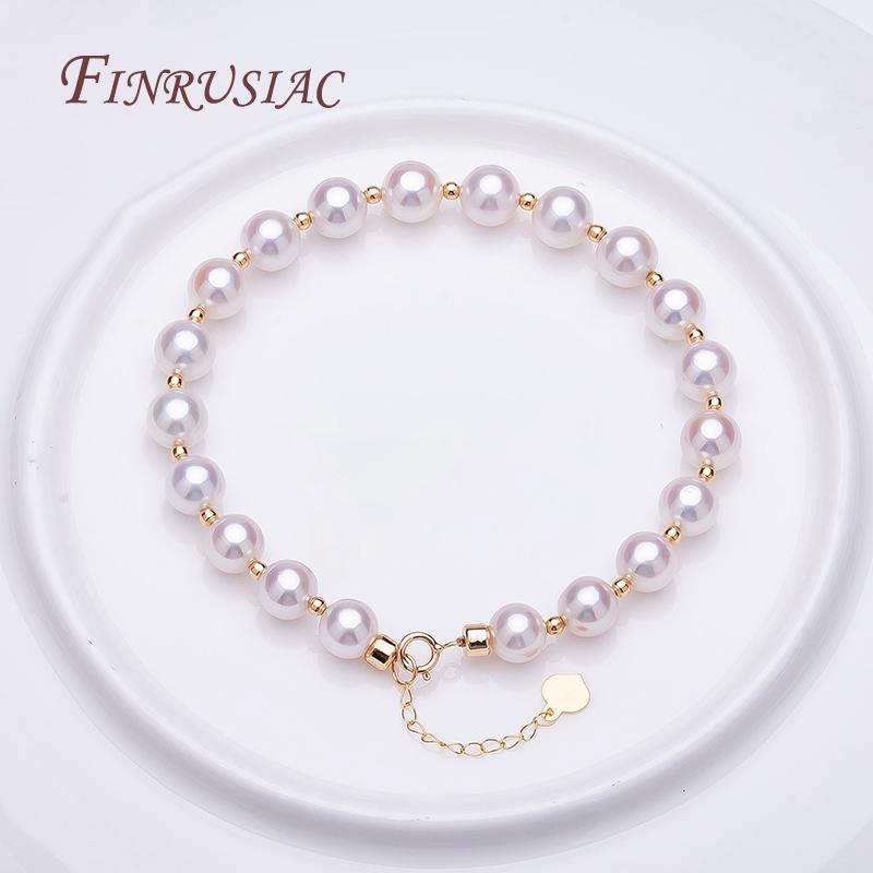 2/2.5/3/4/5/6MM Round Seamless Beads 14K Gold Plated Metal Smooth Spacer Beads For Bracelet High Quality DIY Jewelry Accessories