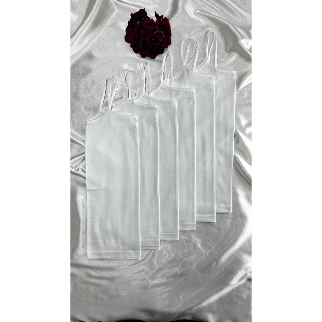 Women's Lycra 4-piece Rope Strap Basic Black White Skin Gray Economical Women's Athlete