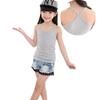 Kids' Cotton Tank Top: Summer Base Layer for Boys & Girls