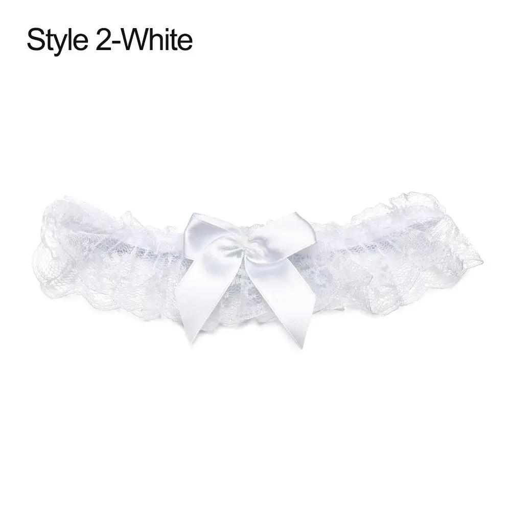 1pcs Cosplay Bowknot Lace Sexy Fashion Belt Garter Bridal Leg Garter Leg Ring Thigh Ring