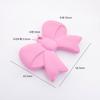 Big Ribbon Acrylic Pendant Keyring Keyholder Material Accessory