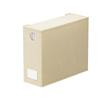 Bedding Storage Bag with Fabric Exterior for Sheet and Duvet Cover Sorting, Covered Case for Bedroom Shelf Use