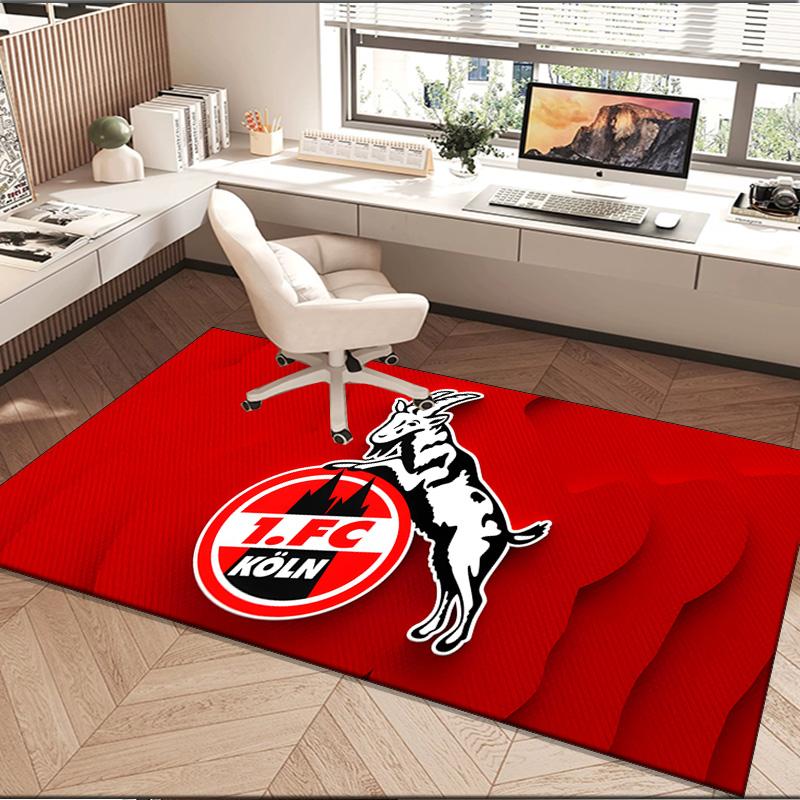 1PC rug Koln Goat Logo Carpet, Chair Rug,Area Rug for Office Bedroom living rooms bedroom, Doormat decor Christmas fan gifts