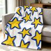 Star Vibes Flannel Blanket Warm Soft Halloween Christmas Couch Warm Cozy Decorative Decor Gift for All Season