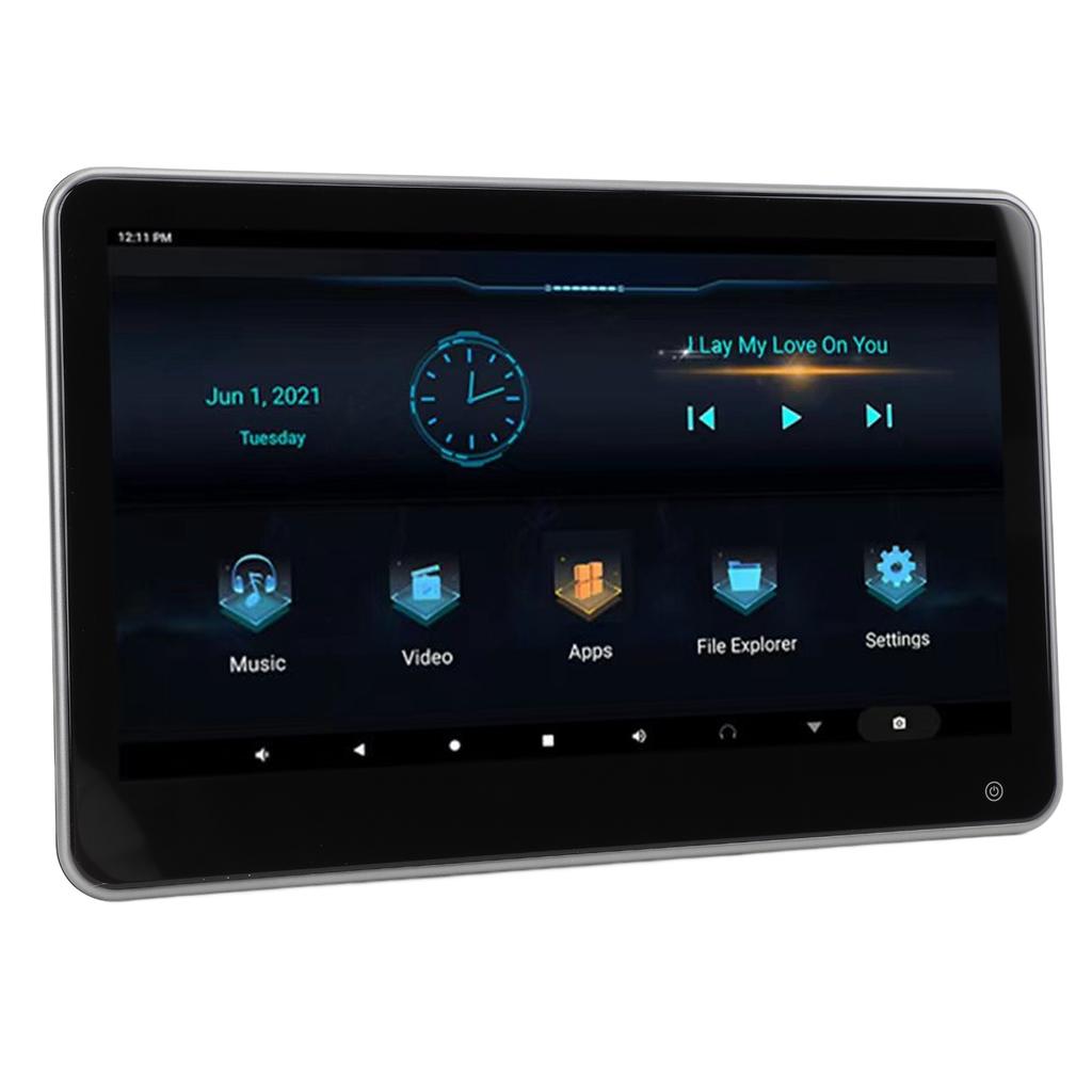 11.6in Car Headrest Monitor for Android 13 Touchscreen Wireless Internet Access 8 Core CPU Headrest Monitor Tablet
