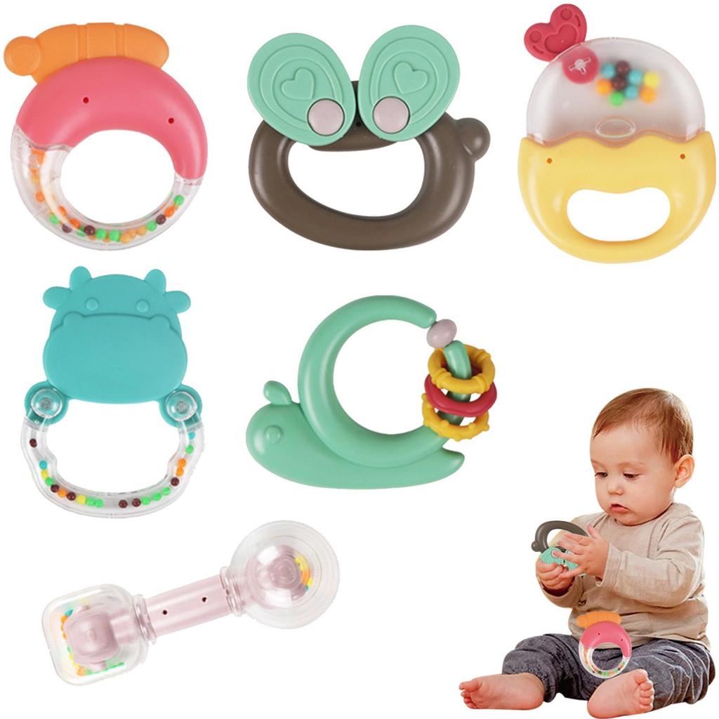 Buy Sensory Teether Rattle Rattle Teething Toys for Babies Baby