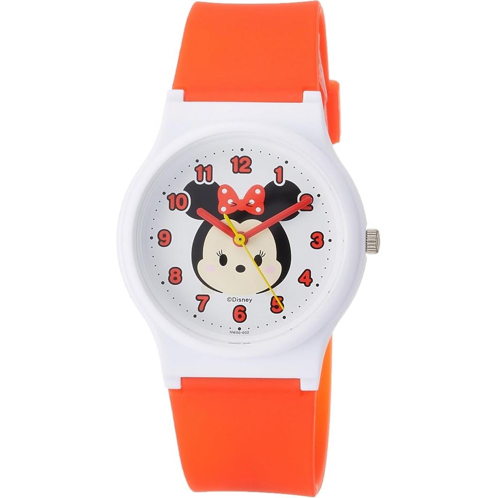 

[гражданин QA] Аналоговые часы Disney Tsumtsum Minnie Mouse с водонепроницаемым уретановым ремешком Hw00 002