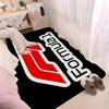 F-F1S F-Formula 1 LOGO Floor Mat Anti-slip Absorb Water Long Strip Cushion Bedroon Mat Alfombra