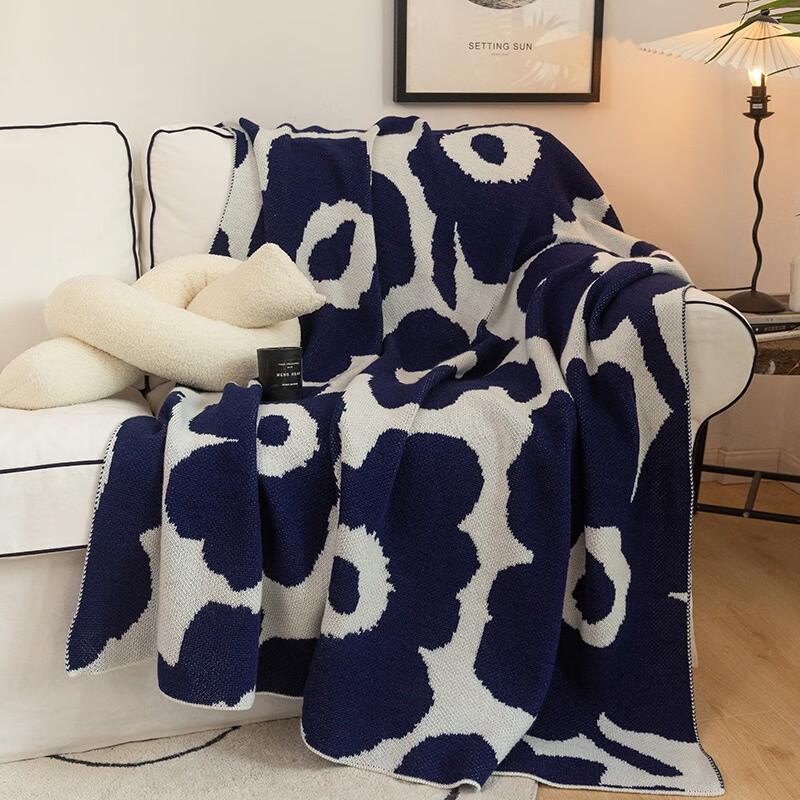 OEING Nordic Soft Knitted Throw Blanket 130*170cm