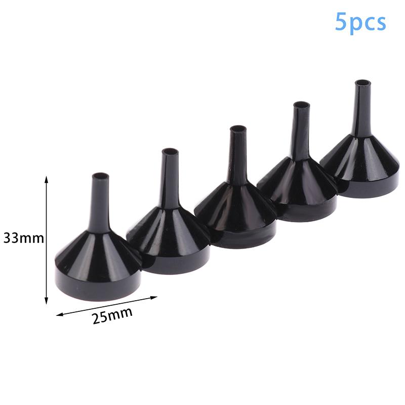 

1/5 шт. Багаторазовий металевий лійка для переливу парфумів Алюмінієва міні-лійка для парфумів Інструмент для пакування рідин large 5pcs