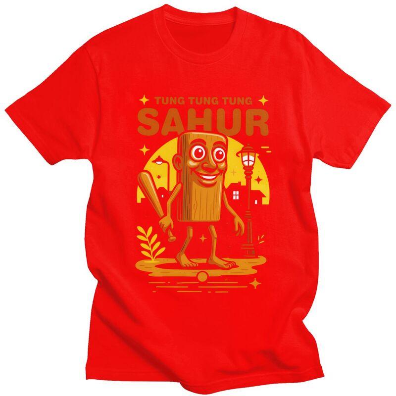 

Tung Tung Tung Sahur Italian Brainrot Memes T Shirt Men Women Short Sleeves Graphic Tee Shirt Loose Fit 100 Cotton Tee Tops S