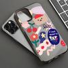 Mobile Phone Cases for iPhone 11 13 15 Pro Max 12 14 Pro Max Case iPhone 16 15 Plus 13 Pro 12 Mini 13 Mini Frosted Texture Painted Cartoon Flowers