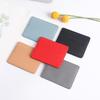 PU Leather Card Holder - Unisex, Large Capacity for Driver's License & Bank Cards