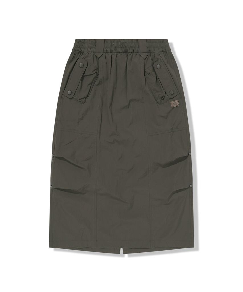 BBC EARTH Women'S Pocket Parakeet Skirt Khaki