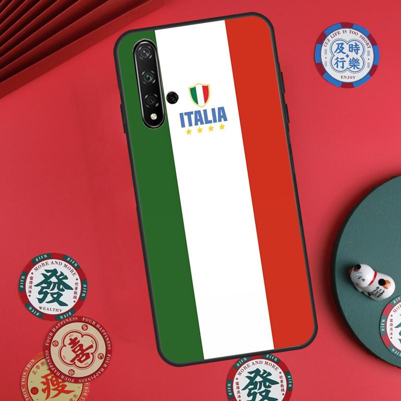 Italy Flag For Huawei Nova 12s 7i 8i 11i 12i Y73 Y70 Y90 Y60 Y72 Y61 Y91 9 10 SE P30 Pro P40 Lite Case