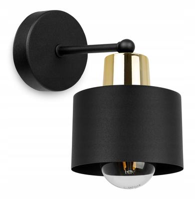 Wandlampe, Quadratische Lampe, Deckenlampe, Schwarze LED-Lampe