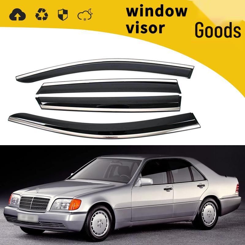 Modified Door Rain Guards for 1996-2002 Mercedes-Benz W210, W203, W211, W140