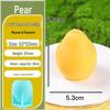3D Mini Fruit Popsicle Mold - Mango, Peach, Lychee, Strawberry, Cantaloupe, Orange