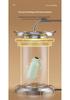 Portable Thermos Flask with Temperature Display, Large Capacity, Glass Liner, Insulated for Home, Dorm, or Travel Use