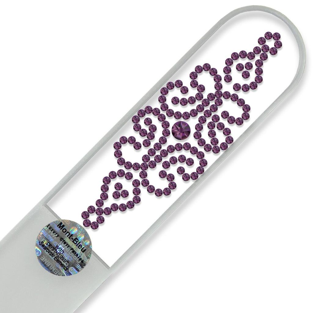 Pilník na nehty Mont Bleu Maharani Crystal LE-16