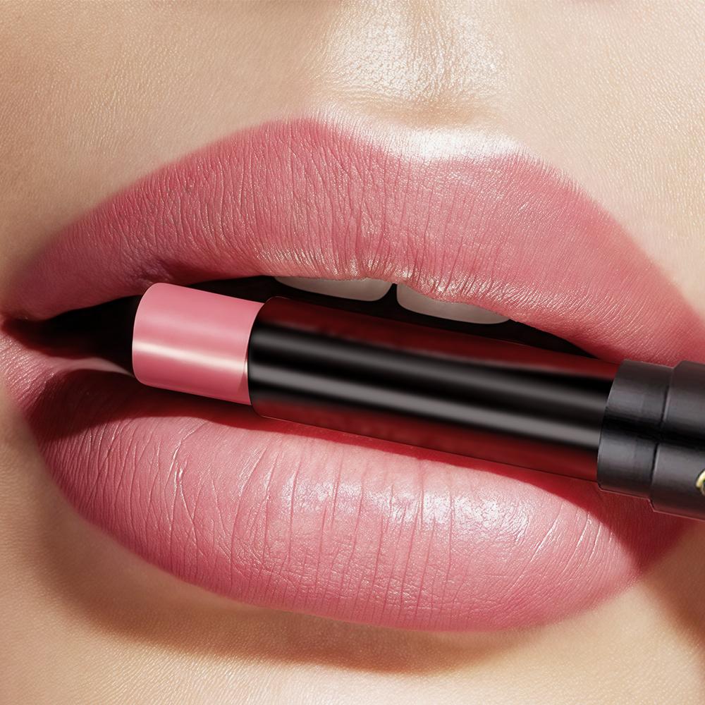 Διαμαντένιο μαργαριταρένιο κραγιόν αδιάβροχο μακράς διαρκείας αντικολλητικό Κύπελλο ματ βελούδινο λαμπερό κραγιόν Κόκκινο σέξι χειλιών καλλυντικά μακιγιάζ