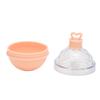 Ice Ball Mould Soft Bottom Cute Shape Round Ice Mold Maker for Wine Coffee Fruit Tea Pink