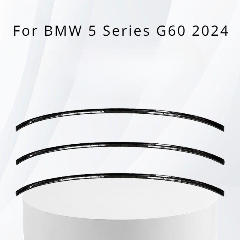 For BMW 5 Series G60 2024 Yaoye Style Carbon Glossy Black Rear Trunk Lid Car Spoiler Wings Ttyling Car Accessories