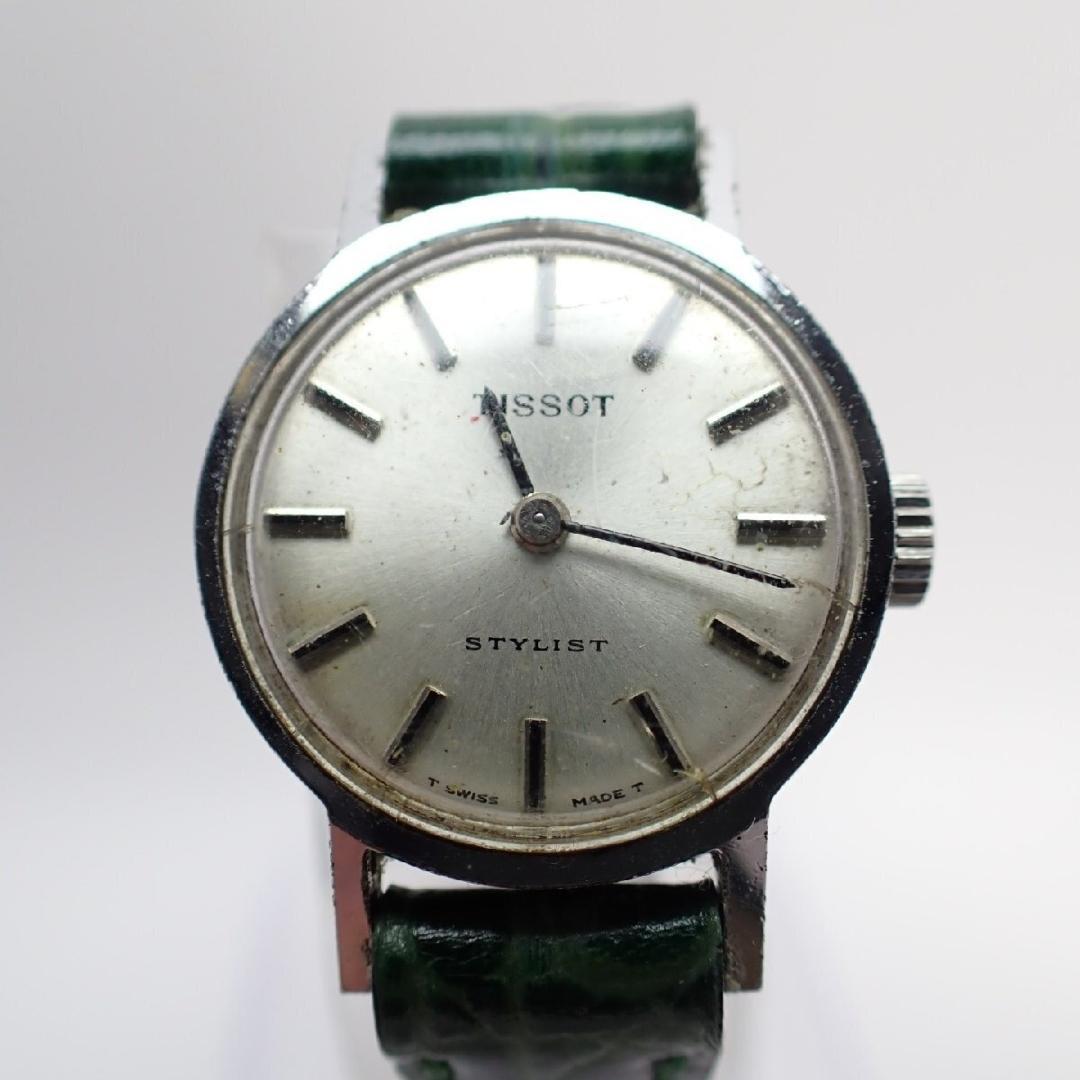 Used TISSOT STYLIST Hand-wound watch Antique L-LYT02-02