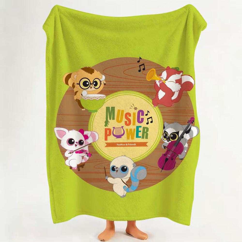 toy Y YooHoo F Friends Throw Flannel Throw Blanket Suitable for Sofa Living Room Bedroom