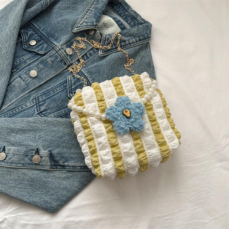 

Trendy Versatile Crossbody Bag For Women In Fresh Colors Ideal For Everyday Use No Pearl жовтий