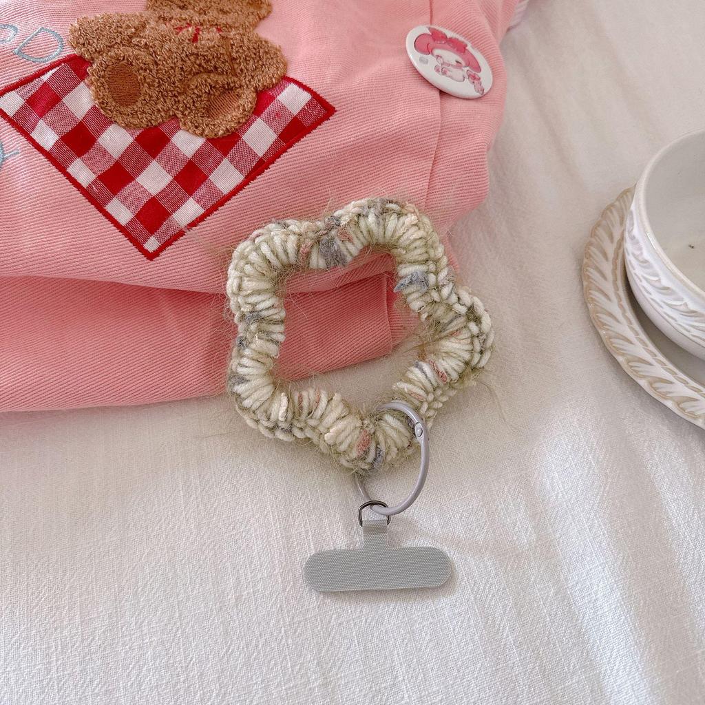 2025 Autumn/Winter Plush Star Bracelet Wrist Strap & Universal Phone Case