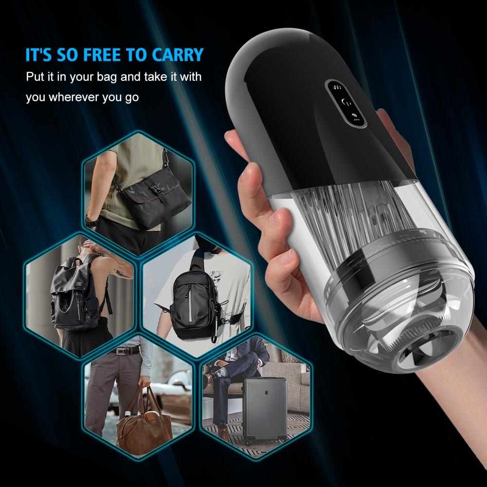 Automatic Masturbator Cup for Men Sucking Vibrator Vaginal Penis Blowjob Machine Masturbation Cup Sex Toy for Men Adult Supplies