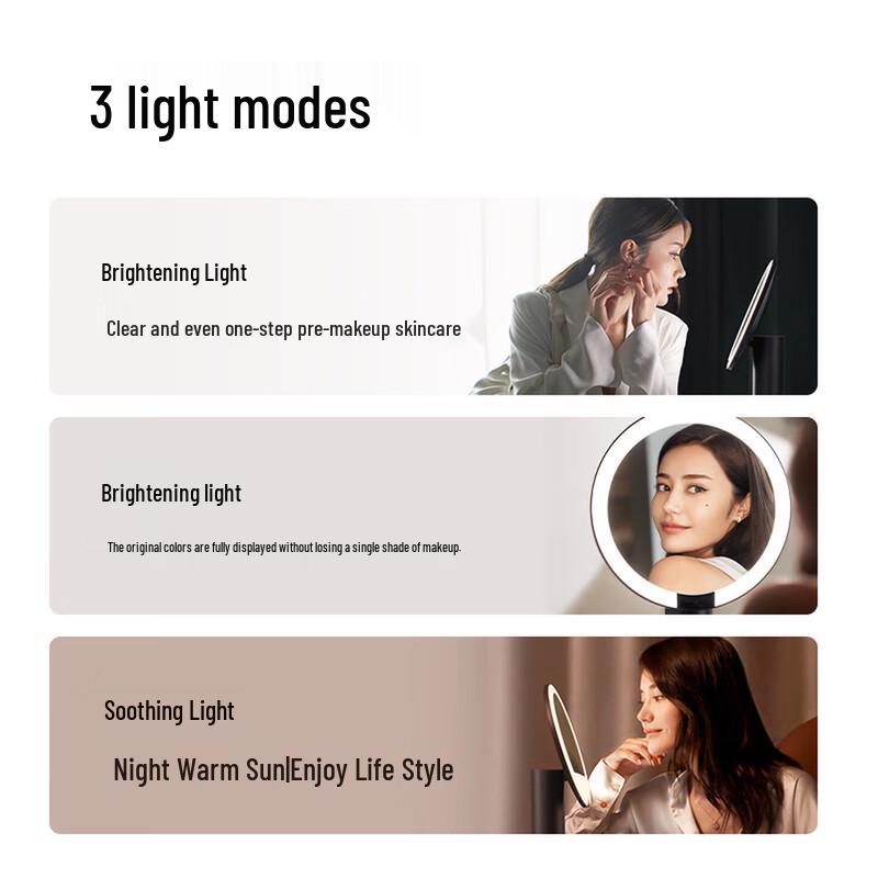 AMIRO HD Smart LED Makeup Mirror CN Plug (adapter Included)