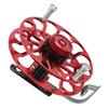 Fishing Gear Fishing Reel Portable Multifunction Allmetal   Wind   Wheel(Blue )
