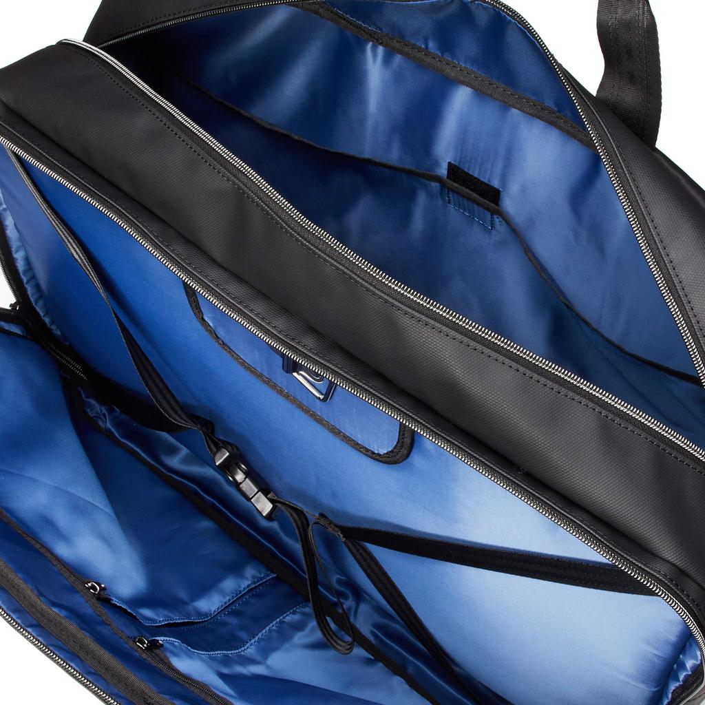 Boston Heavy Polycarbonate Coated Garment with Black [IS Plus] Bag, Lightweight, Duty, Water-Repellent Nylon, Multifunctional, 2-Way Hanger, 2-Room