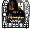 Acrylic Eid Ramadan Advent Calendar 20x15cm Traditional Arab Crafts Desktop Ornament for Family