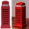 Mini UK Telefoon Kiosk Verzamelfiguur Vintage Stijl Kantoor Boekenplank Accent Retro Koffietent Decoratie