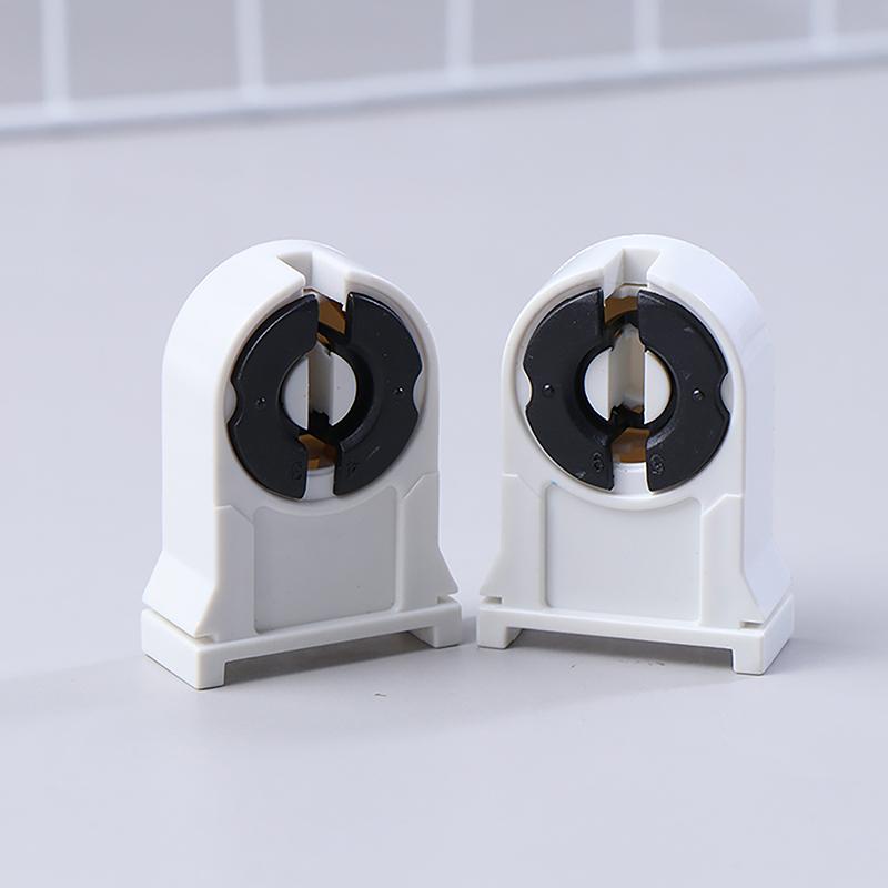 5Pcs T8/G13 Fluorescent Lamp Holder Heat-Resistant Lamp Holder Light Tube Holder Household Light Tube Holder For Home Office