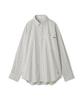 Emi Eco Logo Stripe Women's Button-Down Shirt, 13WFB251048,